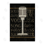 Jennifer Pugh | Microphone Music Motif