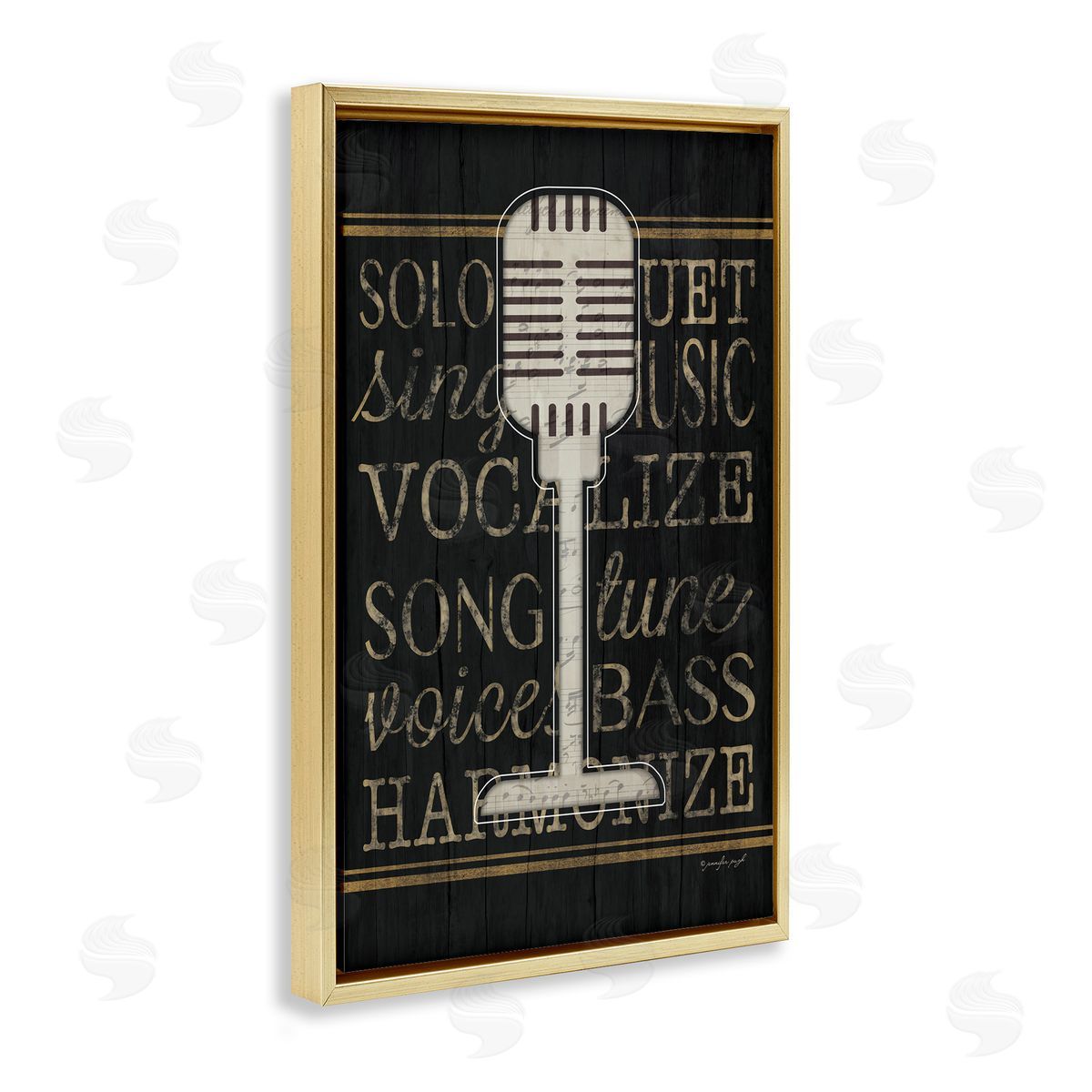 Jennifer Pugh | Microphone Music Motif