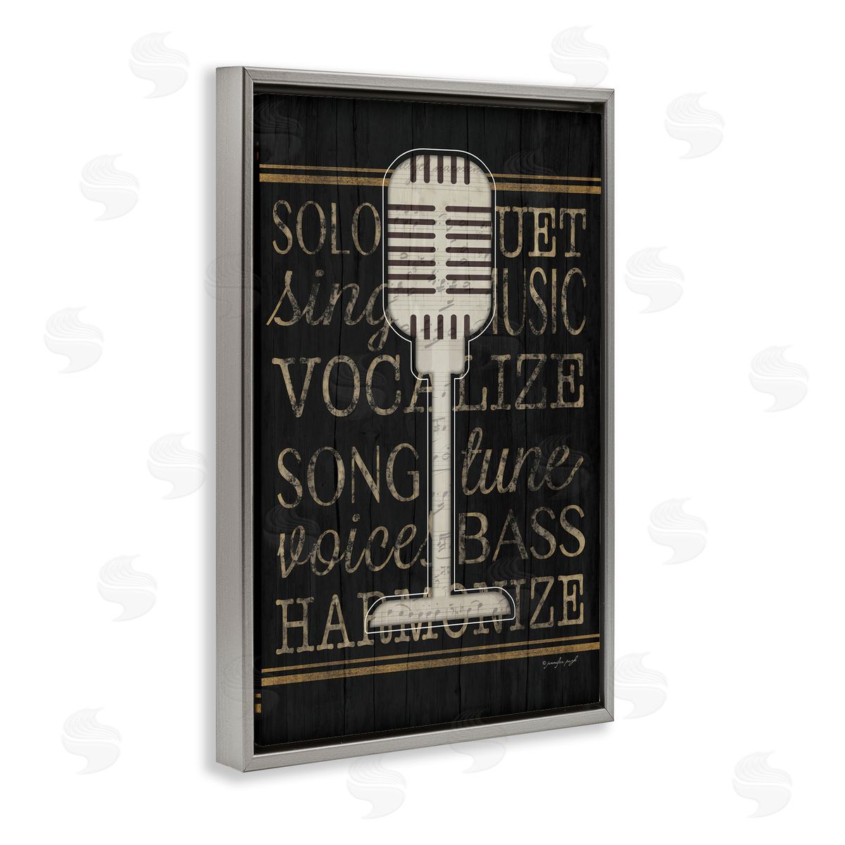 Jennifer Pugh | Microphone Music Motif