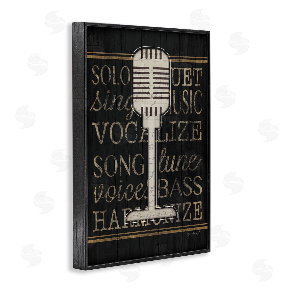 Jennifer Pugh | Microphone Music Motif