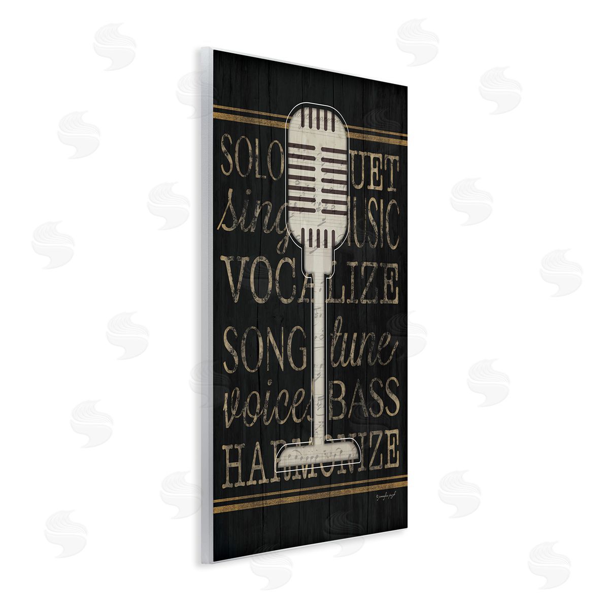 Jennifer Pugh | Microphone Music Motif
