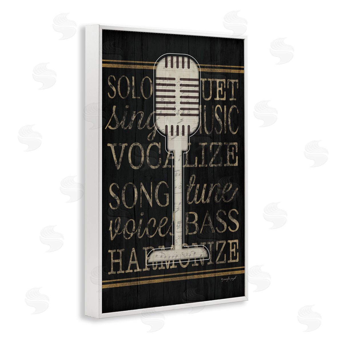 Jennifer Pugh | Microphone Music Motif