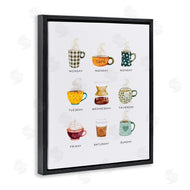 Joy Hall | Days of Week Coffee Mugs