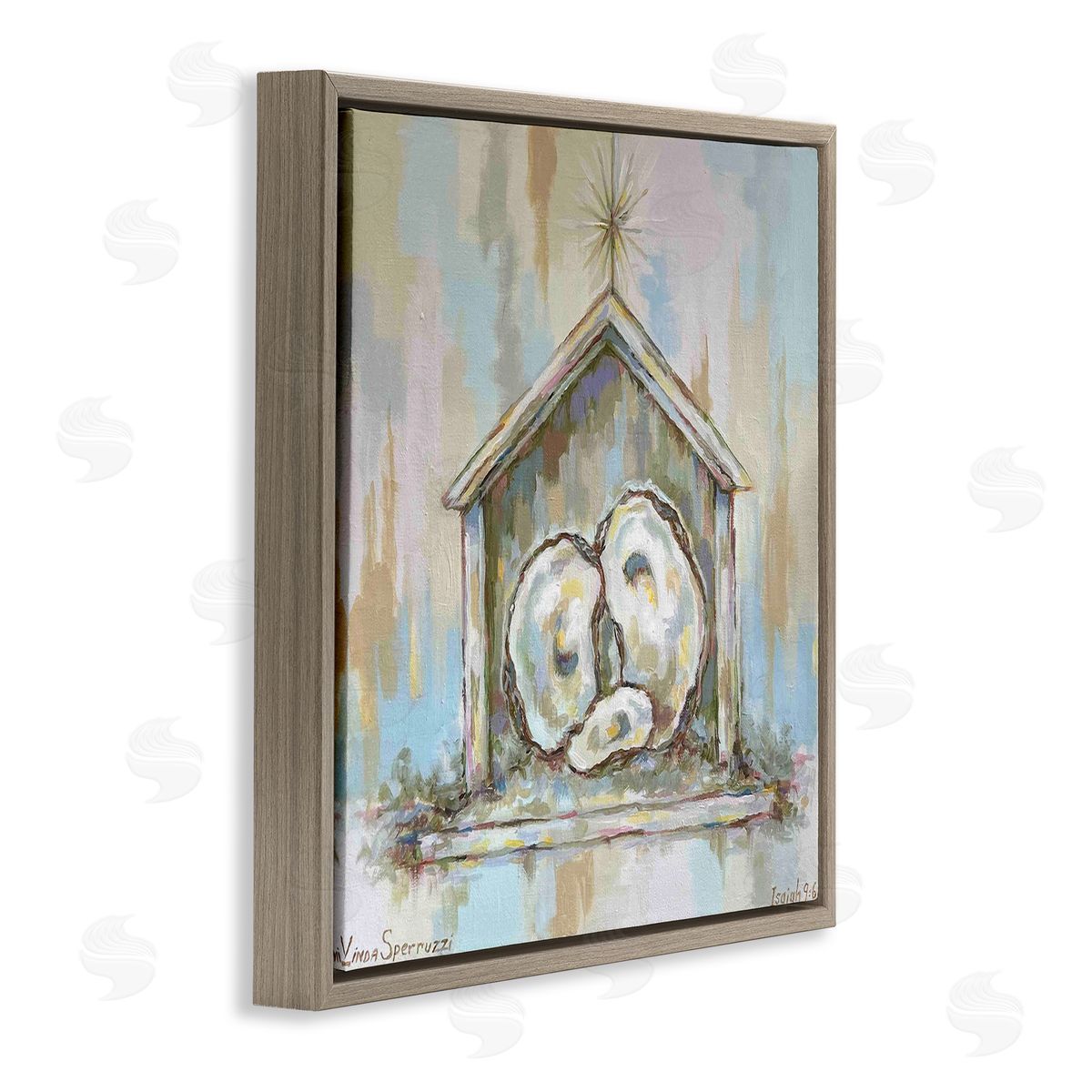 Linda Sperruzzi | A Child Is Born Oyster Nativity