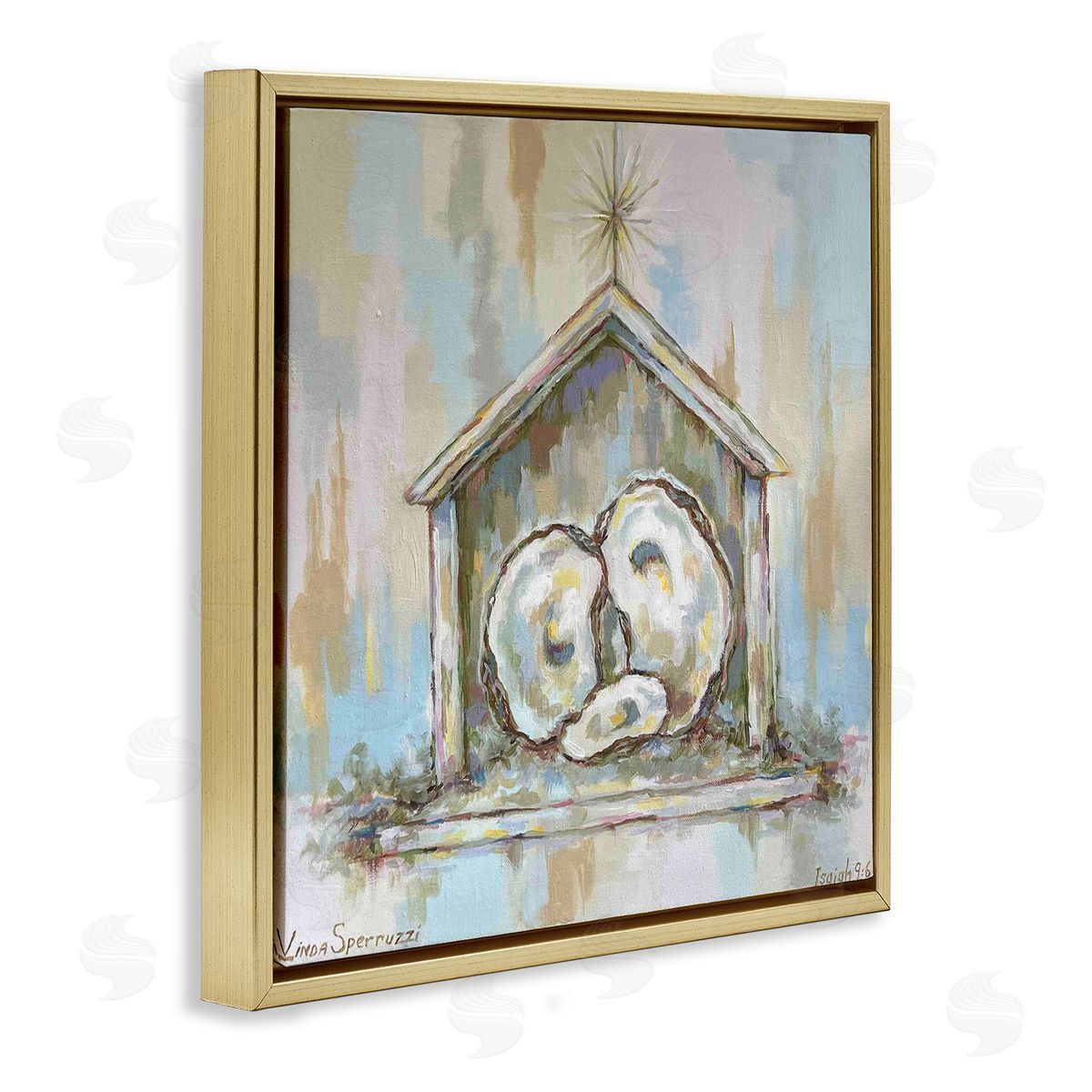 Linda Sperruzzi | A Child Is Born Oyster Nativity