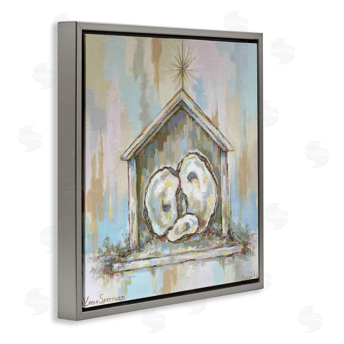Linda Sperruzzi | A Child Is Born Oyster Nativity