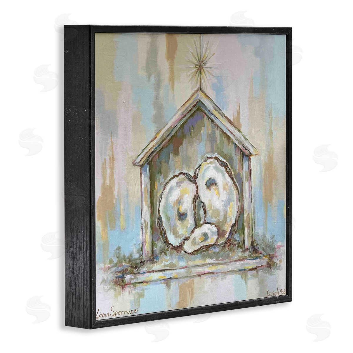 Linda Sperruzzi | A Child Is Born Oyster Nativity