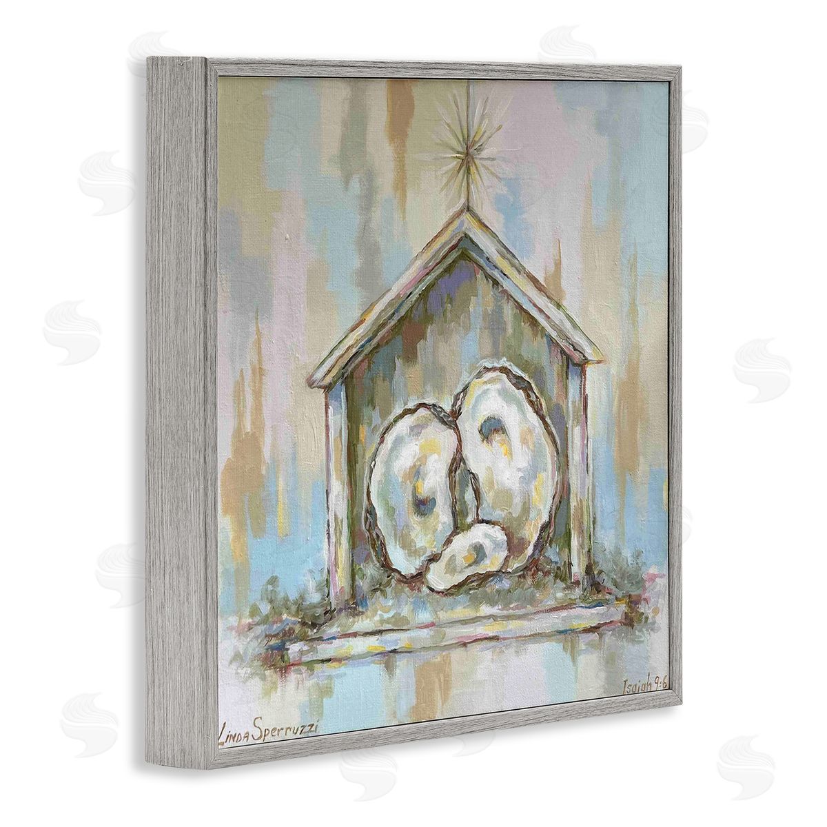 Linda Sperruzzi | A Child Is Born Oyster Nativity