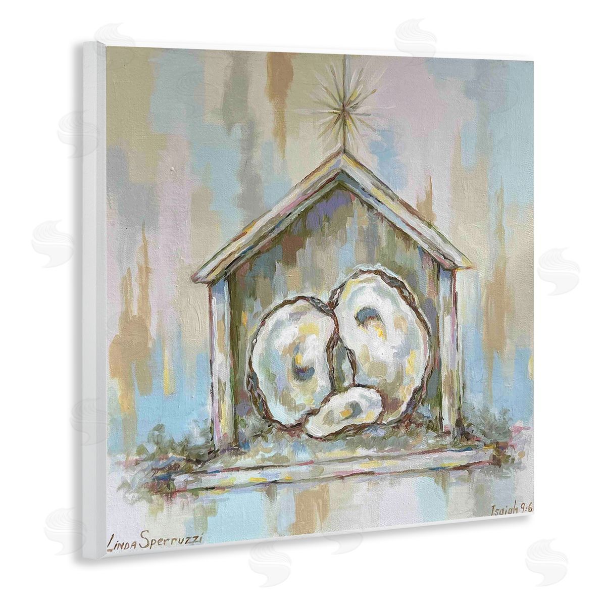 Linda Sperruzzi | A Child Is Born Oyster Nativity
