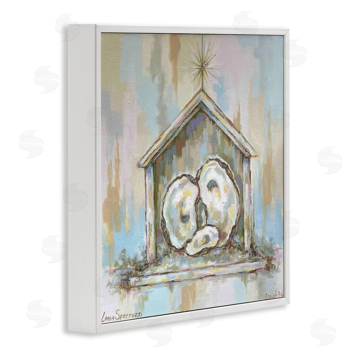 Linda Sperruzzi | A Child Is Born Oyster Nativity
