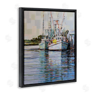 Linda Sperruzzi | Shrimp Boat Reflections Painting