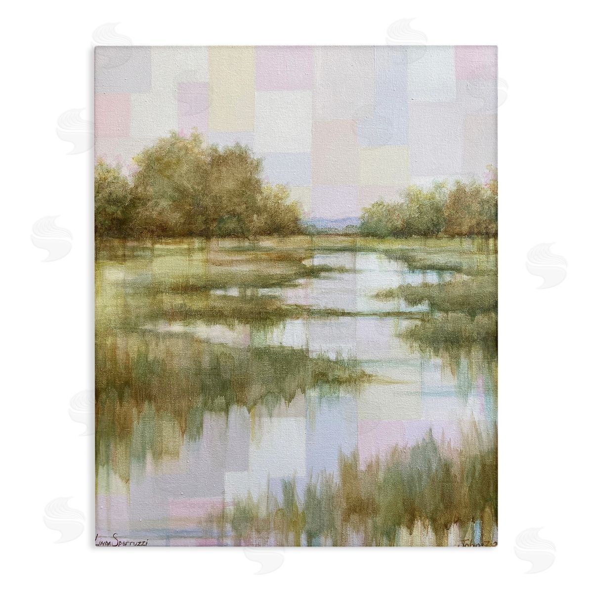 Linda Sperruzzi | River Reflections Impressionist Landscape