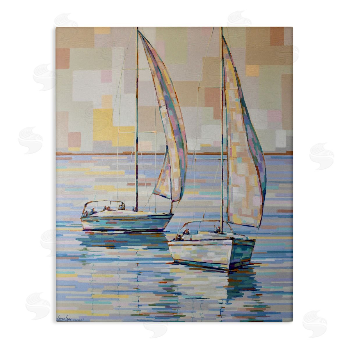 Linda Sperruzzi | Morning Sailboat Impressionism Painting