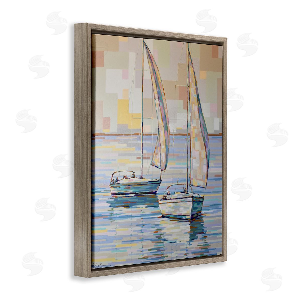 Linda Sperruzzi | Morning Sailboat Impressionism Painting