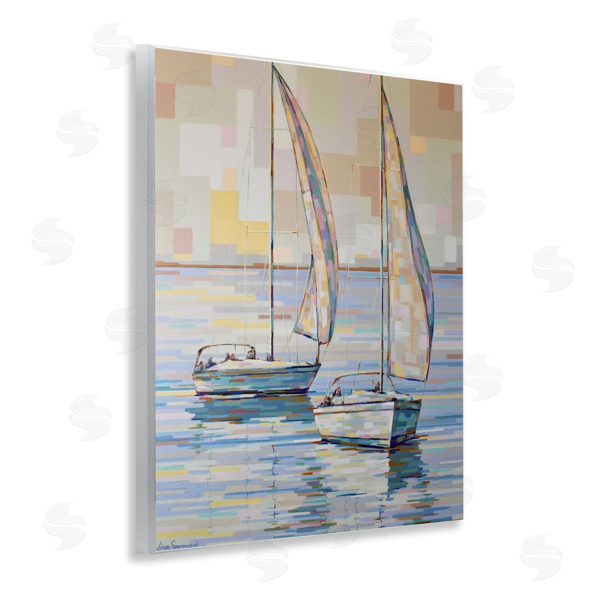 Linda Sperruzzi | Morning Sailboat Impressionism Painting