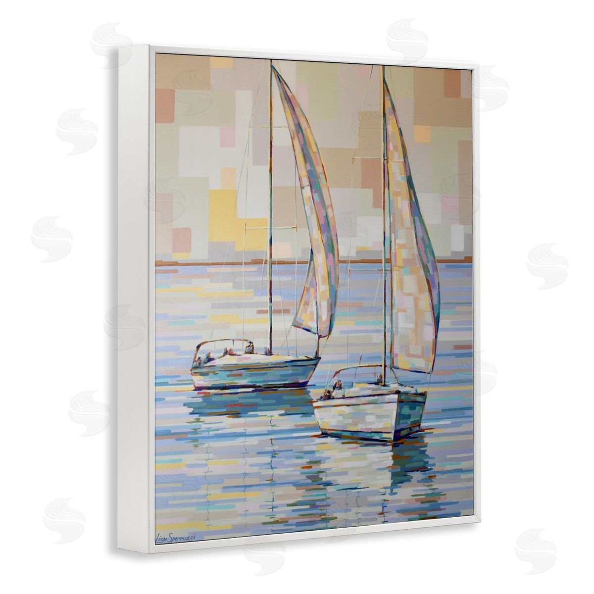 Linda Sperruzzi | Morning Sailboat Impressionism Painting