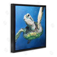 Linda Sperruzzi | Sheldon Turtle Portrait Painting