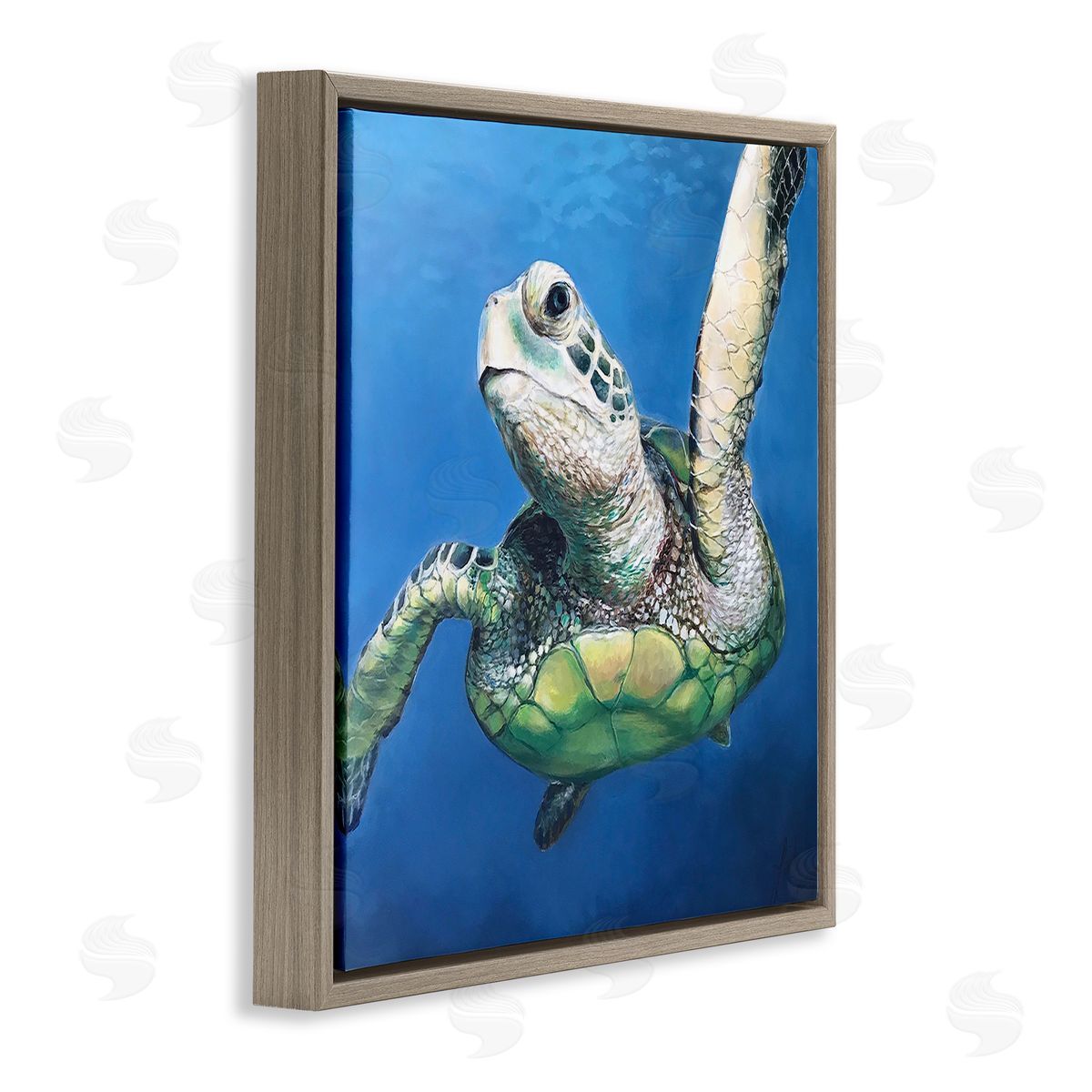 Linda Sperruzzi | Sheldon Turtle Portrait Painting