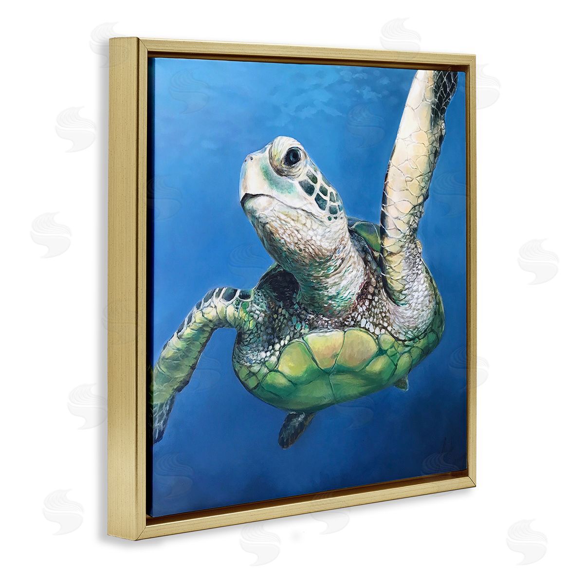 Linda Sperruzzi | Sheldon Turtle Portrait Painting