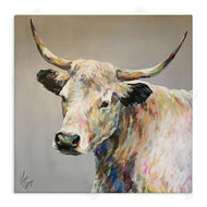 Linda Sperruzzi | Raymond White Cow Painting
