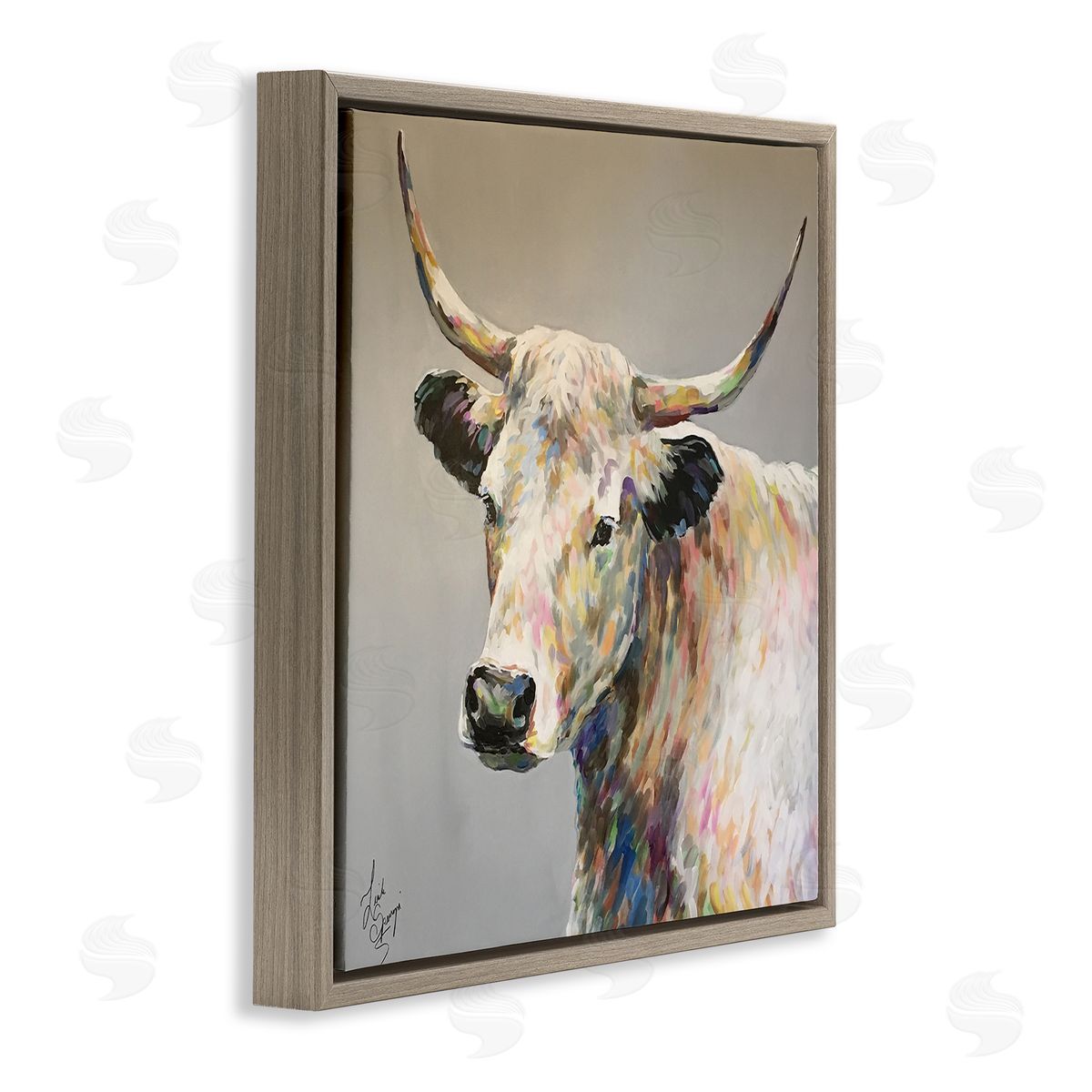 Linda Sperruzzi | Raymond White Cow Painting