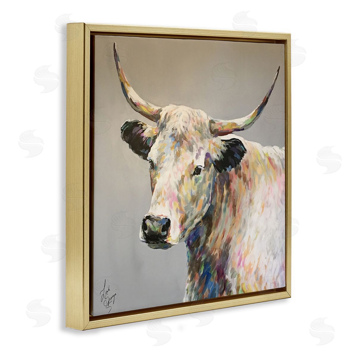 Linda Sperruzzi | Raymond White Cow Painting