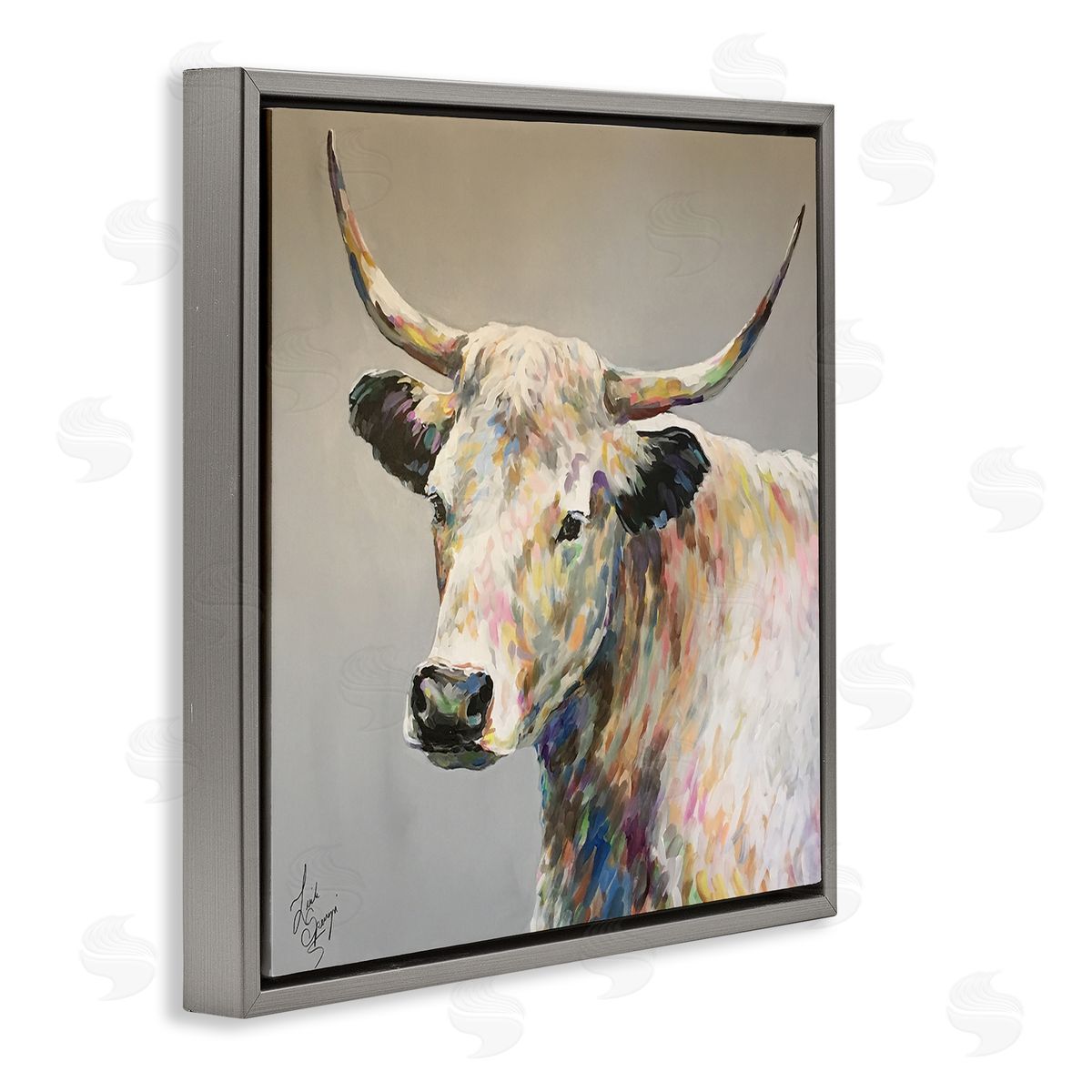 Linda Sperruzzi | Raymond White Cow Painting