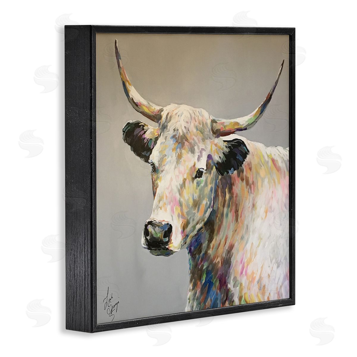 Linda Sperruzzi | Raymond White Cow Painting