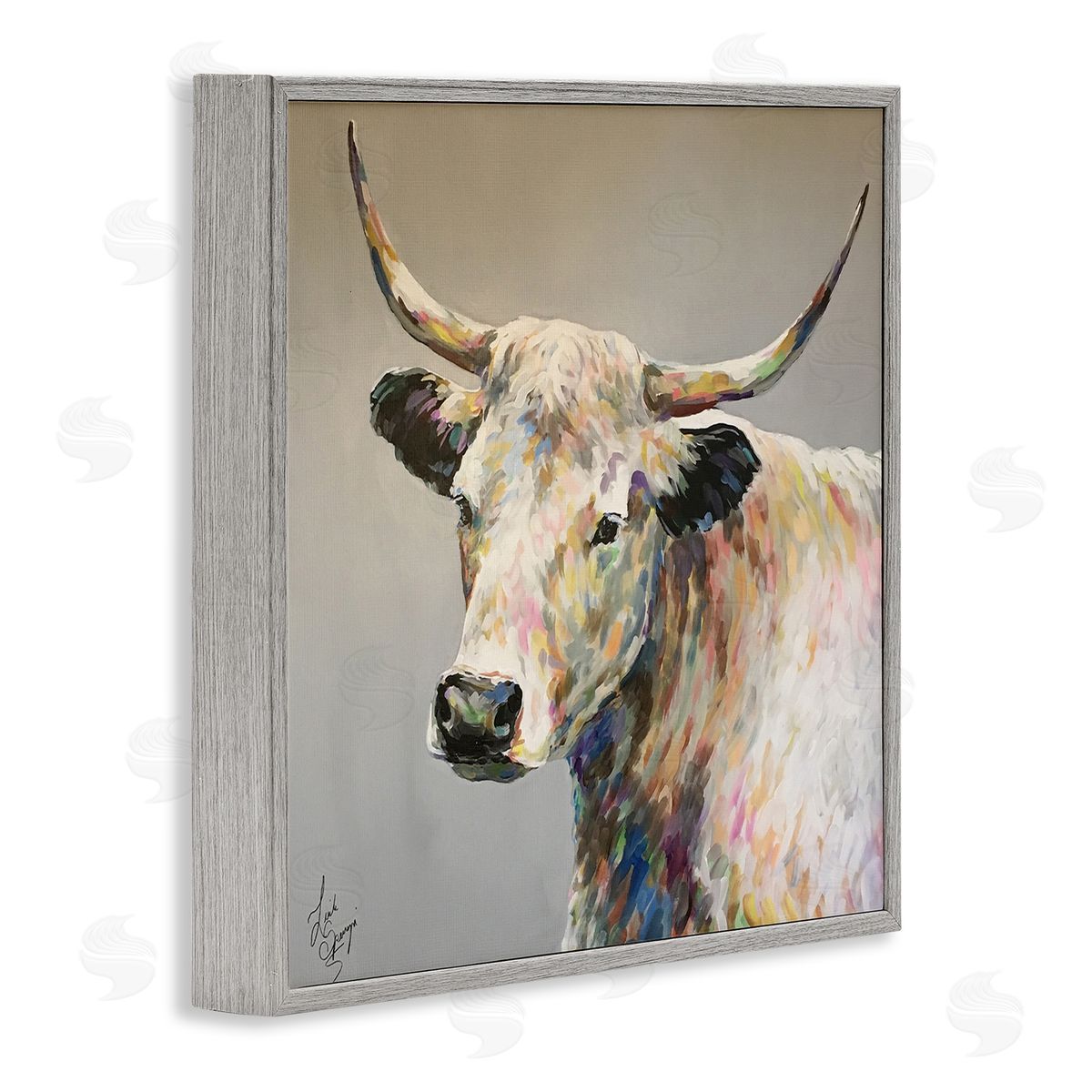 Linda Sperruzzi | Raymond White Cow Painting
