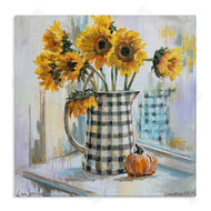 Linda Sperruzzi | Morning Reflections Sunflower Impressionism