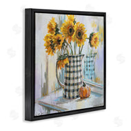 Linda Sperruzzi | Morning Reflections Sunflower Impressionism
