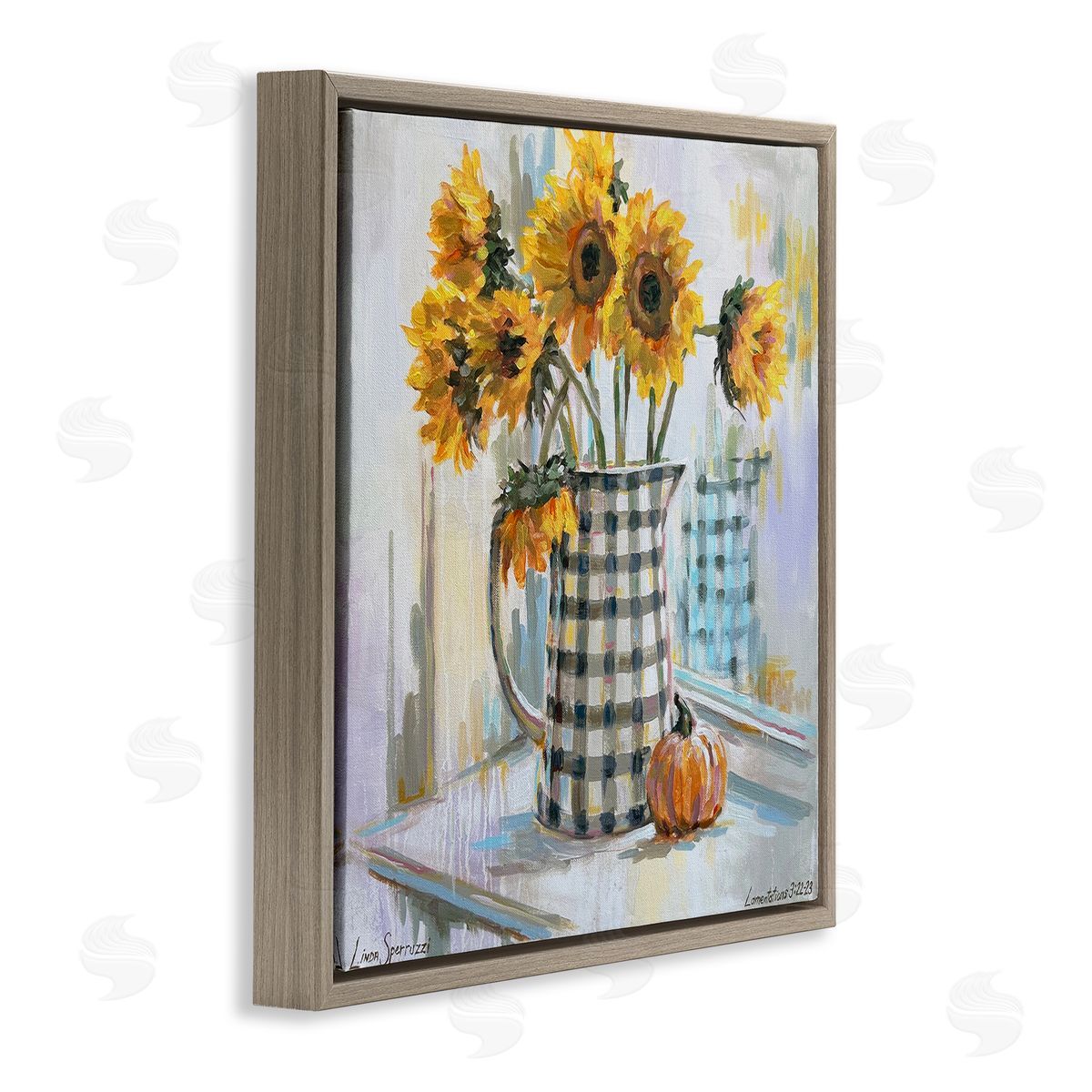 Linda Sperruzzi | Morning Reflections Sunflower Impressionism