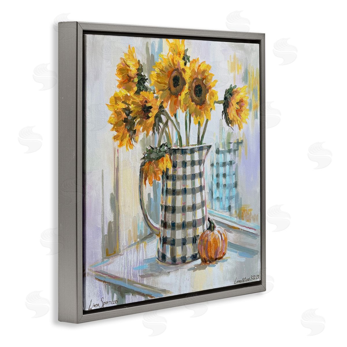 Linda Sperruzzi | Morning Reflections Sunflower Impressionism