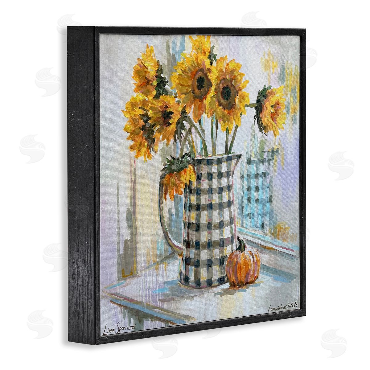 Linda Sperruzzi | Morning Reflections Sunflower Impressionism