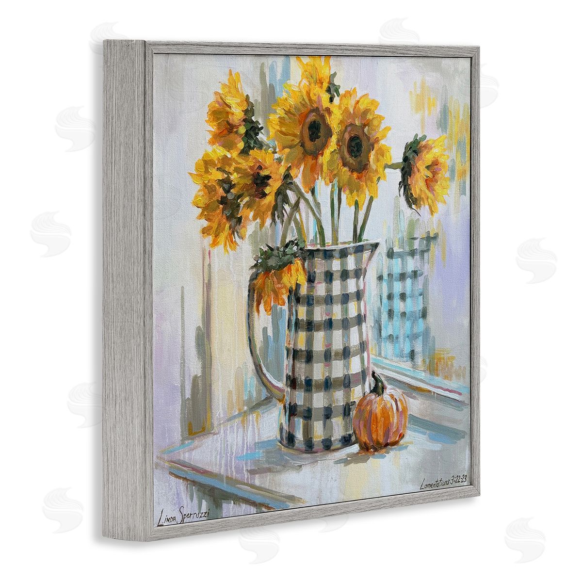 Linda Sperruzzi | Morning Reflections Sunflower Impressionism