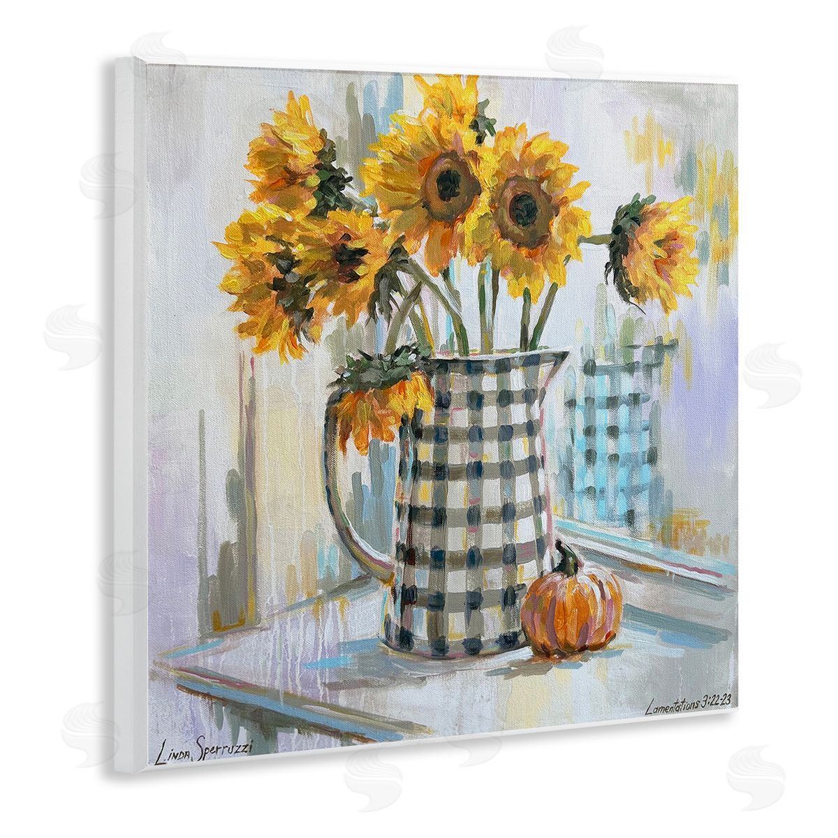 Linda Sperruzzi | Morning Reflections Sunflower Impressionism