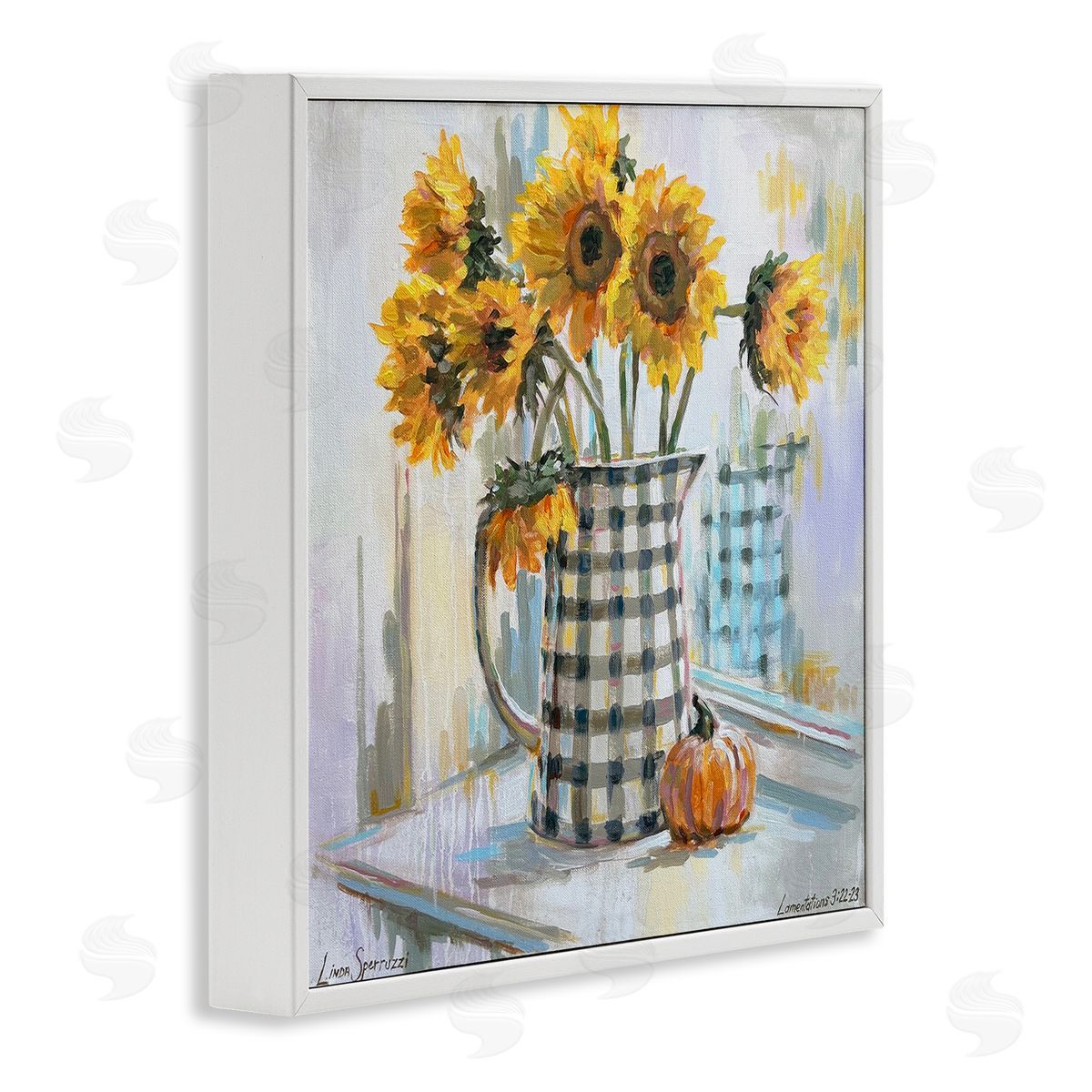 Linda Sperruzzi | Morning Reflections Sunflower Impressionism