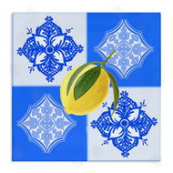 Ashley Singleton | Lemon over Geometric Tiles