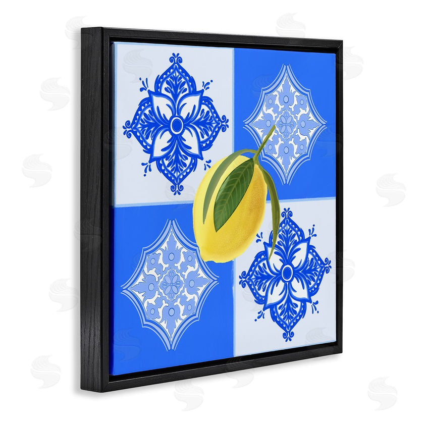 Ashley Singleton | Lemon over Geometric Tiles