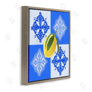 Ashley Singleton | Lemon over Geometric Tiles