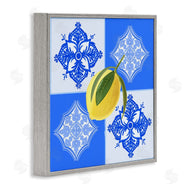 Ashley Singleton | Lemon over Geometric Tiles