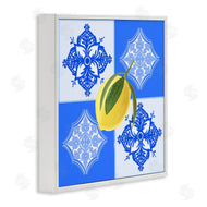 Ashley Singleton | Lemon over Geometric Tiles