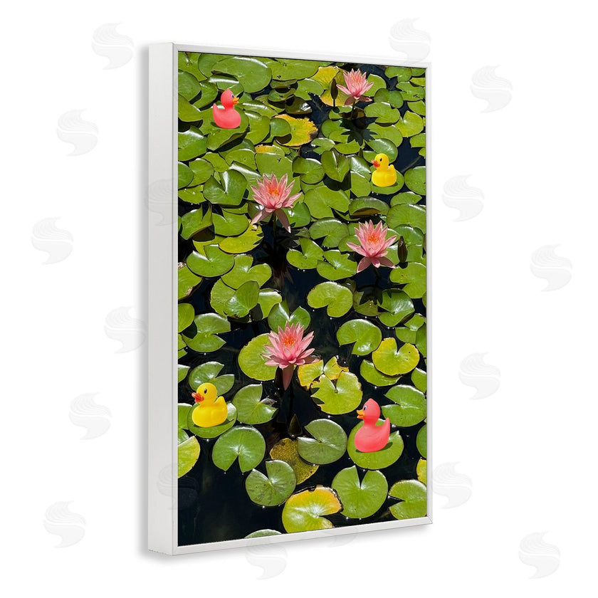 Ashley Singleton | Rubber Ducks on Pond Lilies