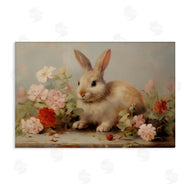 Arlington Prints | Easter Bunny with Flower Bundles