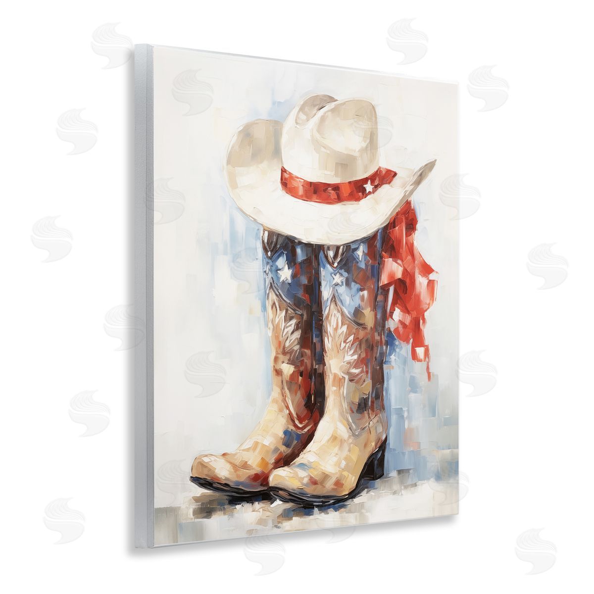 Arlington Prints | Patriotic Cowboy Boots