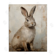 Arlington Prints | Neutral Rabbit Portrait