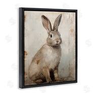 Arlington Prints | Neutral Rabbit Portrait