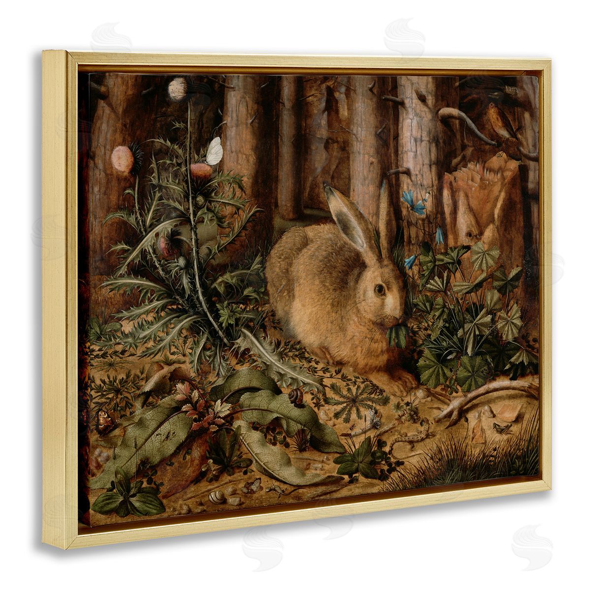 Arlington Prints | Rabbit in Forest Foliage