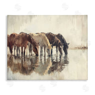 Franklyn Gregory | Herd Of Horses Drinking