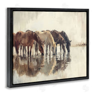 Franklyn Gregory | Herd Of Horses Drinking